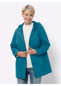 Classic Basics Damen Softshelljacke, blau, Gr. 54, unifarben, 94% Polyester, 6% Elasthan, Jacken