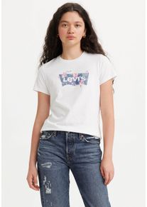 Levi's LEVI'S Damen Print-Shirt "THE PERFECT TEE", weiß, casual, Gr. XS, Single Jersey, Obermaterial: 100% Baumwolle, Shirts