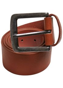 Urban Classics Damen Hüftgürtel "Urban Classics Unisex Leather Imitation Belt", braun, Gr. L, 100% Polyurethan, Gürtel