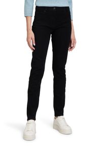 Betty Barclay Damen Ankle-Jeans "Betty Barclay Perfect Body-Jeans mit Steppungen", schwarz, modisch, Gr. 34, Obermaterial: 57% Baumwolle, 21%