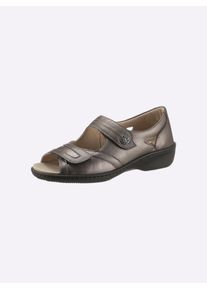 Damen Sandale, Hallux Soft by Goldkrone, Gr. 6, braun, Glattleder, sportlich, Schuhe
