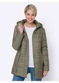 Classic Basics Damen Steppjacke, grün, Gr. 38, unifarben, 100% Polyester, Futter und Wattierung:100% Polyester, Jacken