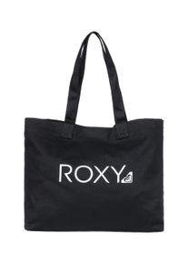 Roxy Strandtasche "GO FOR IT", grau, Baumwolle, unifarben, Taschen
