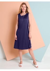 Classic Basics Damen Trägerkleid "Doppelpack Kleider", bunt, Gr. 44, gemustert, mehrfarbig, Jersey, Single Jersey, 100% Polyester, Kleider