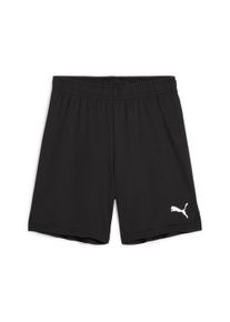 Puma Kinder Trainingsshorts "TEAMGOAL SHORTS JR", schwarz-weiß, sportlich, Gr. 176, unifarben, Interlock, Obermaterial: 100% Polyester, Hosen