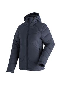 Maier Sports Damen Outdoorjacke "Loket W", blau, Gr. 52, 100% Polyamid, Jacken, Damen Wanderjacke, atmungsaktive Jacke mit Kapuze