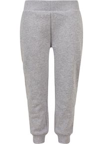 Urban Classics Jungen Stoffhose "Urban Classics Herren Boys Organic Basic Sweatpants", grau, Gr. 158, unifarben, 100% Baumwolle, Hosen