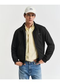 Gant Herren Blouson "Leichte, taillierte Jacke, wetterbeständige Harrington Jacke Klassisch", schwarz, casual, Gr. XXXL, Web, Obermaterial: 100%