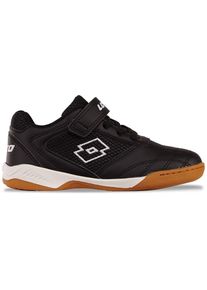 Lotto Kinder Hallenschuh, Gr. 31, schwarz-weiß, Synthetik, Kunstfaser, mehrfarbig, sportlich, Schuhe, - in kinderfußgerechter Passform
