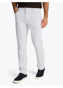 Tommy Hilfiger Herren Straight-Jeans "STRAIGHT DENTON STR MESA BLUE", weiß, casual, Gr. 36, Denim/Jeans, Obermaterial: 95% Baumwolle, 3%