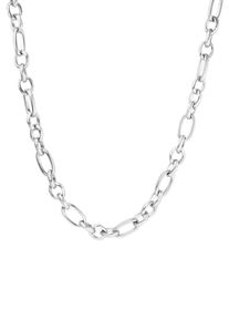 PURELEI Damen Gliederkette "Schmuck Geschenk Fashion Show, Necklace2-FashionShow", Edelstahl, L: 55cm, silber, Edelstahl, Halsketten