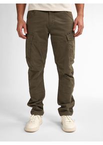 Herren Cargohose, grün, casual, Gr. 34, PETROL INDUSTRIES, Web, Obermaterial: 98% Baumwolle, 2% Elasthan, Hosen