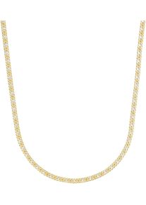 Amor Damen Collierkettchen "Schlangenkettengliederung, 2038562", Silber 925 (Sterlingsilber), L: 45cm B: 3mm, gold, Silber 925 (Sterlingsilber),