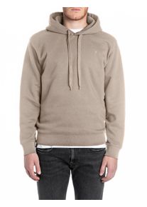 Replay Herren Kapuzensweatshirt, grau, casual, Gr. XXXL, unifarben, Sweatware, Obermaterial: 80% Baumwolle, 20% Polyester, Sweatshirts