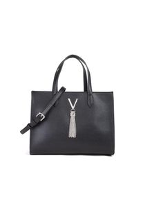 Valentino Handbags VALENTINO BAGS Damen Shopper "SHOPPING DIVINA", schwarz, Polyurethan, Taschen, Umhängetasche Henkeltasche Schultertasche
