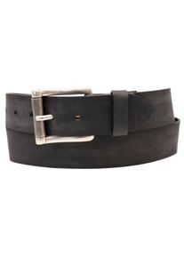 AnnaMatoni Damen Ledergürtel, schwarz, modisch, Gr. 85, unifarben, Rindsleder, Gürtel