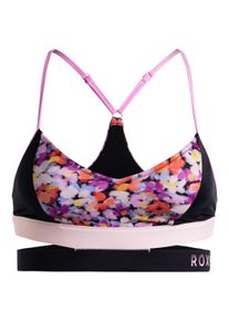 Roxy Damen Bandeau-Bikini-Top "Roxy Active", bunt, Gr. L, 78% Polyamid, 22% Elasthan, Bikini-Oberteile