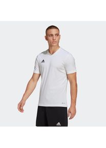 Herren Fußballtrikot "ENT22 JSY", weiß, sportlich, Gr. L, adidas Performance, Obermaterial: 100% Polyester, Trikots