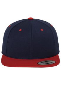 Flexfit Damen Flex Cap "Flexfit Unisex Classic Snapback 2-Tone", blau, casual, unifarben, 80% Polyacryl, 20% Wolle, Caps