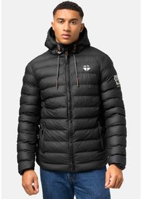 STONE HARBOUR Herren Winterjacke "Zaharoo", schwarz, sportlich, Gr. M, Obermaterial: 100% Polyester, Futter: 100% Polyester, Wattierung: 100%