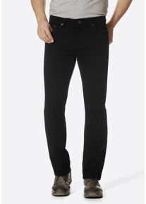 Herren 5-Pocket-Hose "Phoenix Twill Big Straight Cut Stretch", schwarz, casual, Gr. 40, HERO by John Medoox, Denim/Jeans, 77% Baumwolle, 21%