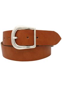 AnnaMatoni Damen Ledergürtel, braun, modisch,sportlich, Gr. 115, unifarben, Rindsleder, Gürtel