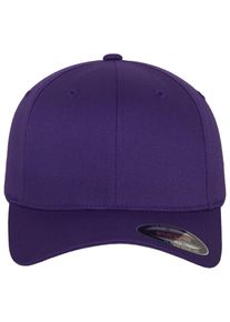 Flexfit Damen Flex Cap "Flexfit Unisex Flexfit Combed", lila, casual, Gr. XXL, unifarben, 63% Polyester, 34% Baumwolle, 3% Elasthan, Caps
