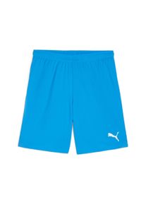 Puma Herren Trainingsshorts "TEAMGOAL SHORTS", blau, sportlich, Gr. S, unifarben, Interlock, Obermaterial: 100% Polyester, Hosen