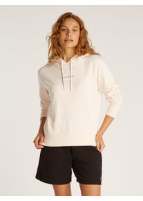 Damen Hoodie "MONOLOGO HOODIE", silber, casual, Gr. XXS, Calvin Klein Jeans, bedruckt, Sweatware, Obermaterial: 100% Baumwolle, Sweatshirts, mit Logo