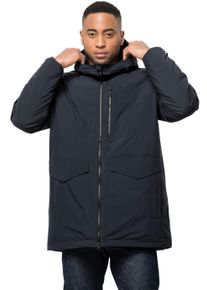 Jack Wolfskin Herren Funktionsparka "KOENIGSBAU", blau, sportlich, Gr. XL, Obermaterial: 100% Polyester, Jacken, Winterjacke mit Kunstfaserfüllung