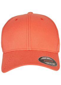 Flexfit Damen Flex Cap "Flexfit Unisex Flexfit Combed", orange, casual, Gr. XXL, unifarben, 63% Polyester, 34% Baumwolle, 3% Elasthan, Caps