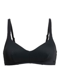 Roxy Damen Triangel-Bikini-Top "Roxy Love The Sun Ray", grau, Gr. S, 91% Nylon, 9% Elasthan, Bikini-Oberteile