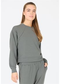 Endurance Damen Sweatshirt "Jade", grün, feminin, Gr. 40, unifarben, 100% Polyester, Sweatshirts, aus angenehm weichen Material