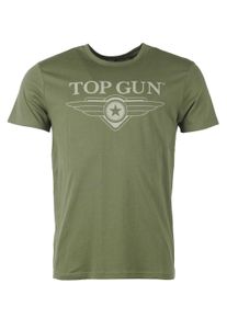 Top Gun Herren T-Shirt "TG20201045", grün, Gr. S, Obermaterial: 100% Baumwolle, Shirts