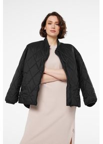 Damen Outdoorjacke, schwarz, casual, Gr. M, SENSES.THE LABEL, unifarben, Material: 100% Polyamid, Futter: 100% Polyamid, Füllung: 100% Polyester,