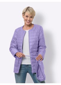 Classic Basics Damen Steppjacke, lila, Gr. 50, unifarben, 100% Polyester, Wattierung:100% Polyester, Jacken