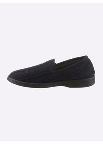 CLASSIC Herren Hausschuh, Gr. 40, blau, Textil, Schuhe