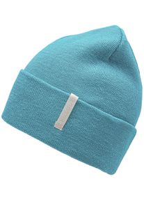 Chillouts Damen Strickmütze "Monty Hat", blau, modisch,klassisch,sportlich,casual, unifarben, Feinstrick, Strick, Kunstfaser, Mützen, Mit breitem