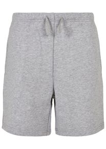 Urban Classics Jungen Trainingshose "Urban Classics Herren Boys Basic Sweatshorts", grau, Gr. 134, unifarben, 65% Baumwolle, 35% Polyester, Hosen