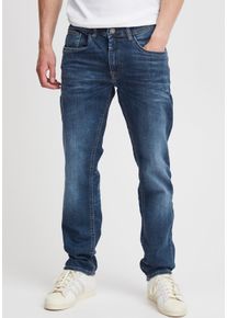 Blend Herren Regular-fit-Jeans "Twister fit Mulitflex", blau, modisch, Gr. 32, Abriebeffekte, Denim/Jeans, Obermaterial: 92% Baumwolle, 6%
