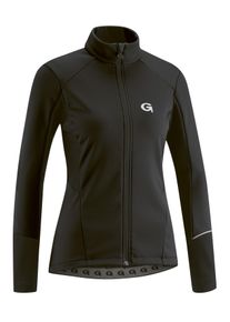 Gonso Damen Fahrradjacke "FURIANI", schwarz, Gr. 40, 100% Polyester, Jacken, Damen Softshell-Jacke, Windjacke atmungsaktiv und wasserabweisend