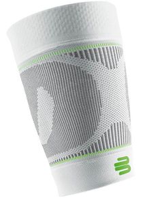 Bauerfeind Herren Bandage "Compression Sleeves Upper Leg", Gr. S, weiß, Obermaterial: 57% Baumwolle, 41% Polyester, 2% Elasthan, Bandagen, mit