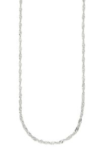 Bruno Banani Damen Collierkettchen "Schmuck Geschenk Silber 925 Singapurkettengliederung 1,8 mm breit", Silber 925 (Sterlingsilber), L: 45cm B: