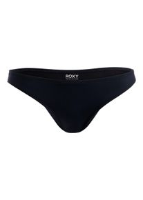 Roxy Damen Bikini-Hose "Beach Classics", grau, Gr. S, 87% Nylon, 13% Elasthan, Badehosen