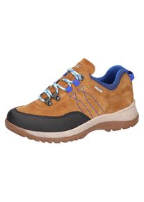 Waldläufer WALDLÄUFER Damen Trekkingschuh "H-MOMO", Gr. 4, bunt, Veloursleder, Gummi, Textil, sportlich, Schuhe, Halbschuh, Schnürschuh, Outdoorschuh,