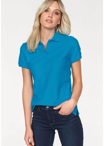 Damen Poloshirt "Lady-Fit Premium Polo", blau, Basic, Gr. XS, Fruit of the Loom, unifarben, Piquu00e9, Obermaterial: 100% Baumwolle, Shirts
