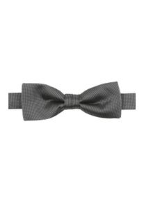 Venti Herren Fliege "Venti Fliege uni", grau, 70% Polyester, 30% Seide, Fliegen