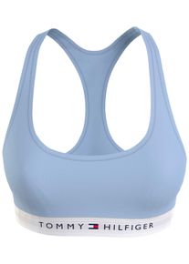 Damen Bralette-BH "UNLINED BRALETTE", Tommy Hilfiger Underwear, Gr. S, blau, Jersey, Obermaterial: 95% Baumwolle, 5% Elasthan, unifarben, casual,