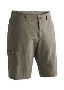 Maier Sports Herren Funktionsshorts "Main", braun, Gr. 48, 100% Polyamid, Hosen, Herren Shorts, kurze Outdoor-Hose, Bermuda mit 4 Taschen, Regular Fit