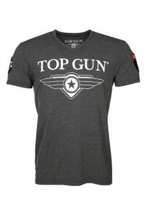 Top Gun Herren T-Shirt "TG20191004", grau, Gr. L, Obermaterial: 100% Baumwolle, Shirts